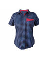 HAVEN Hemd - AGNESS SLIMFIT - Blau/Rosa