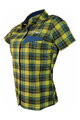 HAVEN Hemd - AGNESS SLIMFIT - Blau/Gelb