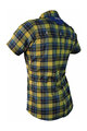 HAVEN Hemd - AGNESS SLIMFIT - Blau/Gelb