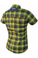 HAVEN Hemd - AGNESS SLIMFIT - Blau/Gelb