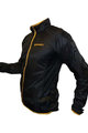 HAVEN Winddichte Fahrradjacke - FEATHERLITE CONTINENTAL - Schwarz/Orange