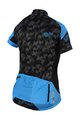 HAVEN Kurzarm Fahrradtrikot - SINGLETRAIL WOMEN - Schwarz/Blau