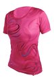 HAVEN Kurzarm Fahrradtrikot - ENERGY CRAZY SHORT - Rosa