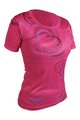 HAVEN Kurzarm Fahrradtrikot - ENERGY CRAZY SHORT - Rosa