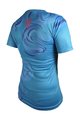 HAVEN Kurzarm Fahrradtrikot - ENERGY CRAZY SHORT - Blau