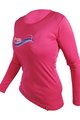 HAVEN Langarm Fahrradtrikot für den Sommer - ENERGY LONG - Rosa