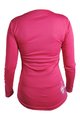 HAVEN Langarm Fahrradtrikot für den Sommer - ENERGY LONG - Rosa