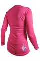 HAVEN Langarm Fahrradtrikot für den Sommer - ENERGY LONG - Rosa