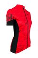 HAVEN Kurzarm Fahrradtrikot - SKINFIT NEO WOMEN - Rot/Schwarz