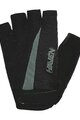 HAVEN Fingerlose Fahrradhandschuhe - TRIPLE - Schwarz/Grau
