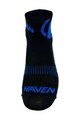 HAVEN Klassische Fahrradsocken - LITE SILVER NEO 2PAK - Schwarz/Blau