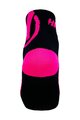 HAVEN Klassische Fahrradsocken - LITE SILVER NEO 2PAK - Schwarz/Rosa