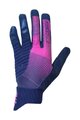 HAVEN Langfinger-Fahrradhandschuhe - FACTORY TRAIL - Rosa/Blau