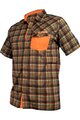 HAVEN Hemd - AGNESS SLIMFIT - Orange/Grün
