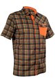 HAVEN Hemd - AGNESS SLIMFIT - Orange/Grün