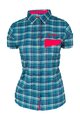 HAVEN Hemd - AGNESS SLIMFIT - Blau/Rosa