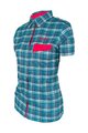 HAVEN Hemd - AGNESS SLIMFIT - Blau/Rosa