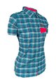 HAVEN Hemd - AGNESS SLIMFIT - Blau/Rosa