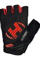 HAVEN Fingerlose Fahrradhandschuhe - DEMO NEO SHORT - Schwarz/Rot