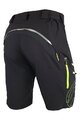 HAVEN Fahrradshorts ohne Träger - NAVAHO SHORTY - Schwarz/Grün