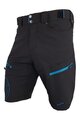 HAVEN Fahrradshorts ohne Träger - NAVAHO SHORTY - Schwarz/Blau