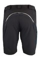 HAVEN Fahrradshorts ohne Träger - NAVAHO SHORTY - Schwarz/Blau