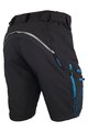 HAVEN Fahrradshorts ohne Träger - NAVAHO SHORTY - Schwarz/Blau