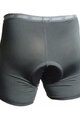 HAVEN Fahrradshorts ohne Träger - NAVAHO SHORTY - Schwarz/Blau