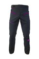 HAVEN Lange Fahrradhose ohne Träger  - FACTORY AIR - Schwarz/Rosa