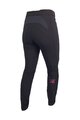 HAVEN Lange Fahrradhose ohne Träger  - FACTORY AIR - Schwarz/Rosa