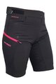 HAVEN Fahrradshorts ohne Träger - FACTORY AIR WMS - Schwarz/Rosa