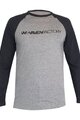 HAVEN Langarm Fahrradtrikot für den Sommer - FACTORY TRAIL - Schwarz/Grau