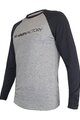 HAVEN Langarm Fahrradtrikot für den Sommer - FACTORY TRAIL - Schwarz/Grau