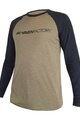 HAVEN Langarm Fahrradtrikot für den Sommer - FACTORY TRAIL - Schwarz/Braun