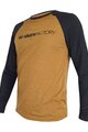 HAVEN Langarm Fahrradtrikot für den Sommer - FACTORY TRAIL - Braun/Schwarz