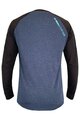 HAVEN Langarm Fahrradtrikot für den Sommer - FACTORY TRAIL - Blau/Schwarz