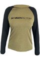 HAVEN Langarm Fahrradtrikot für den Sommer - FACTORY TRAIL W - Braun/Schwarz