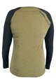 HAVEN Langarm Fahrradtrikot für den Sommer - FACTORY TRAIL W - Braun/Schwarz