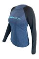 HAVEN Langarm Fahrradtrikot für den Sommer - FACTORY TRAIL - Schwarz/Blau