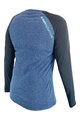 HAVEN Langarm Fahrradtrikot für den Sommer - FACTORY TRAIL - Schwarz/Blau