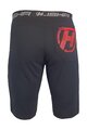 HAVEN Fahrradshorts ohne Träger - NALISHA SLIMFIT - Schwarz/Rot