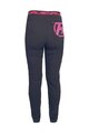 HAVEN Lange Fahrradhose ohne Träger  - NALISHA SLIMFIT - Schwarz/Rosa