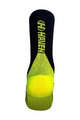 HAVEN Klassische Fahrradsocken - STRUCTURE LONG 2PAK - Schwarz/Gelb