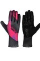 HAVEN Langfinger-Fahrradhandschuhe - SOFTPREN 0.8 - Schwarz/Rosa