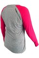 HAVEN Langarm Fahrradtrikot für den Sommer - FACTORY TRAIL W - Grau/Rosa