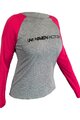 HAVEN Langarm Fahrradtrikot für den Sommer - FACTORY TRAIL - Rosa/Grau