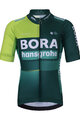 BONAVELO Kurzarm Fahrradtrikot - BORA 2024 KIDS - Grün/Hellgrün