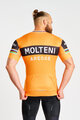 BONAVELO Kurzarm Fahrradtrikot - MOLTENI ARCORE - Orange