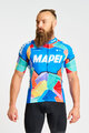 BONAVELO Kurzarm Fahrradtrikot - MAPEI - Blau/mehrfarbig