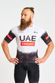 BONAVELO Kurzarm Fahrradtrikot - UAE 2025 - Weiß/Schwarz